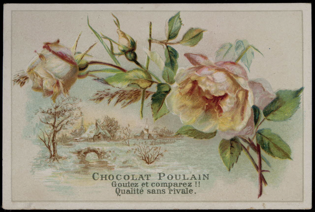 Gombert carte réclame chromo Paris 1890-1914 1995.1.3739.1 Photo