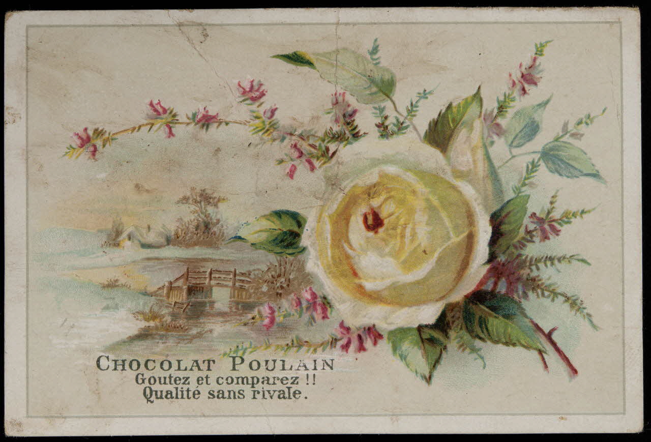 Gombert carte réclame chromo Paris 1890-1914 1995.1.3739.2 Photo