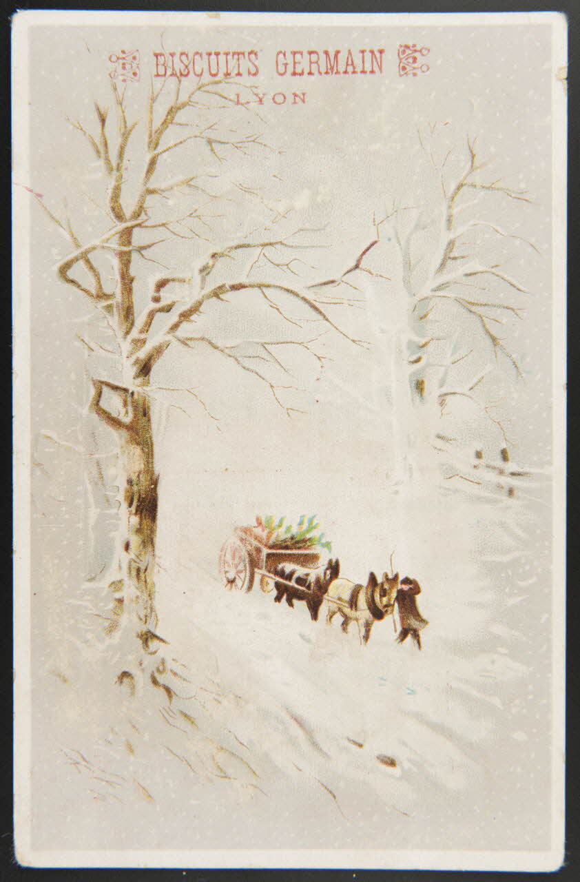 Gombert carte réclame chromo Halluin 1890-1914 1995.1.3747.2 Photo