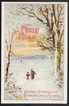 Gombert carte réclame chromo Paris 1890-1914 1995.1.3747.4  Photo