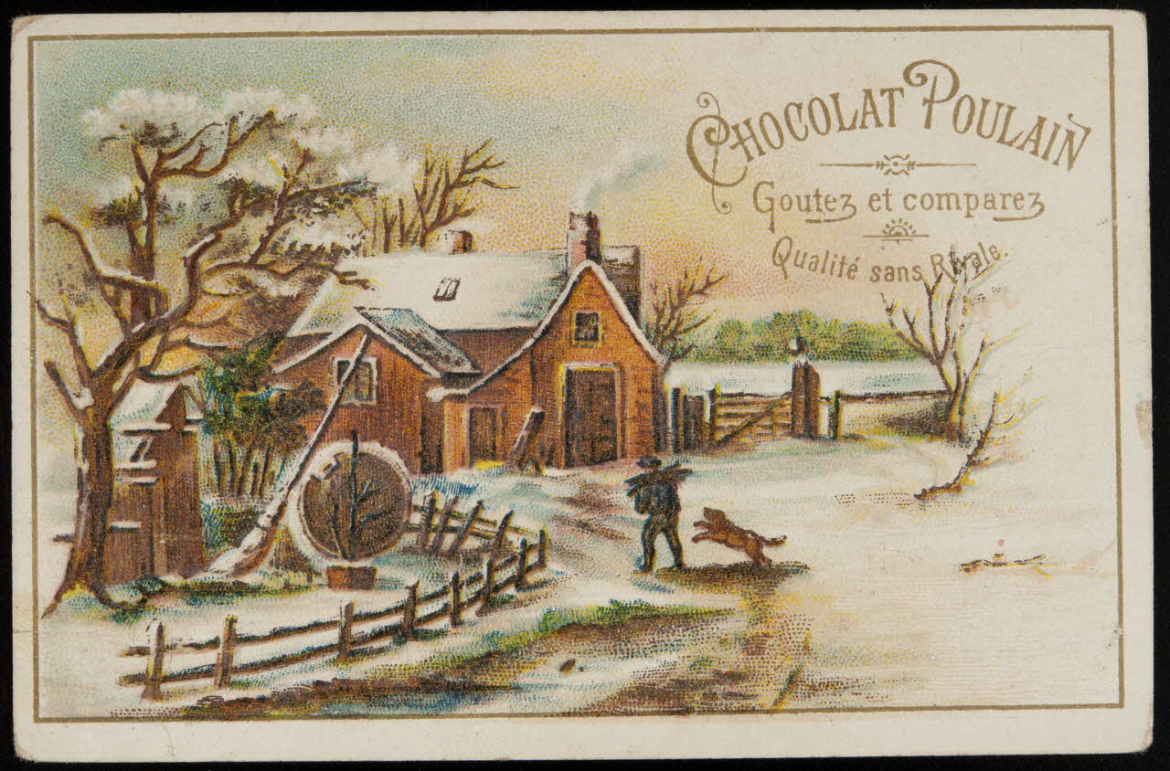 Gombert carte réclame chromo Paris 1890-1914 1995.1.3748.2 Photo