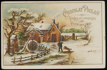 Gombert carte réclame chromo Paris 1890-1914 1995.1.3748.2  Photo