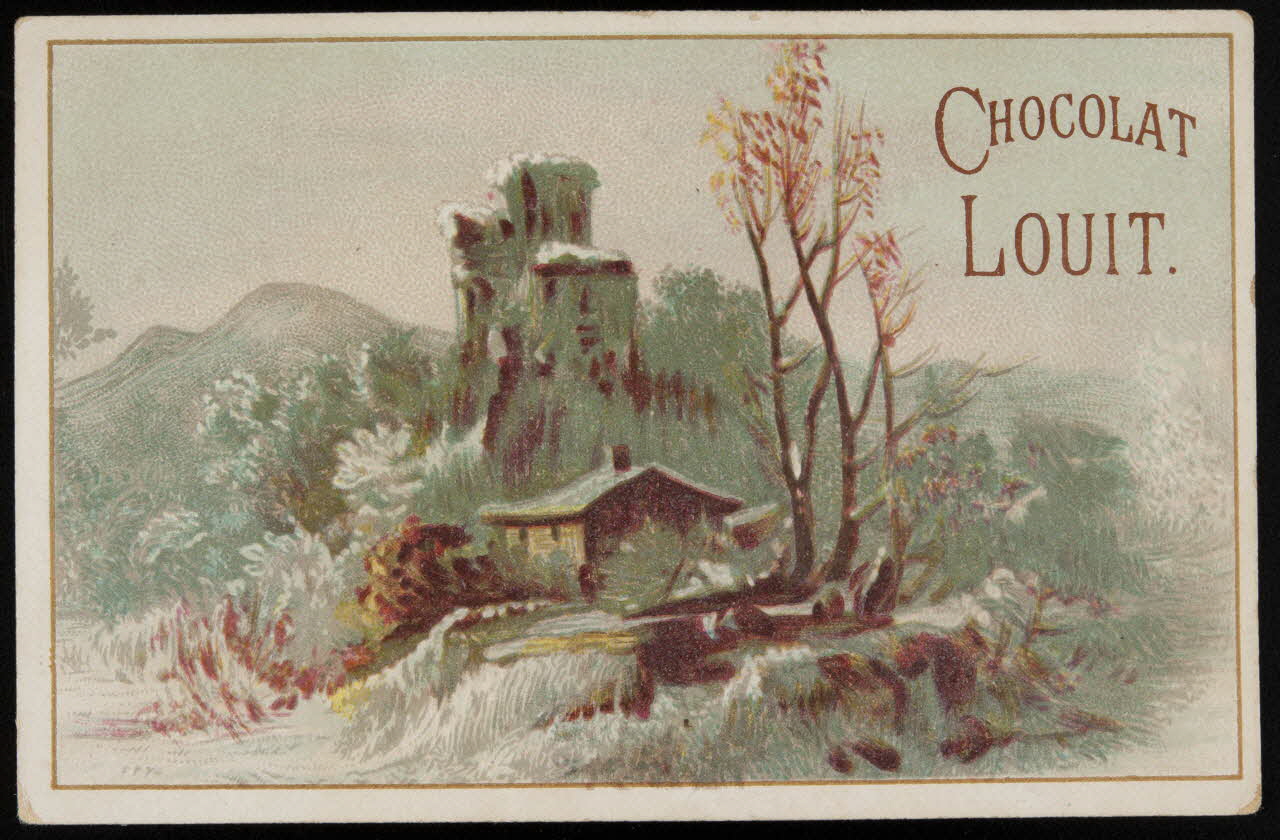 Gombert carte réclame chromo Paris 1890-1914 1995.1.3748.6 Photo