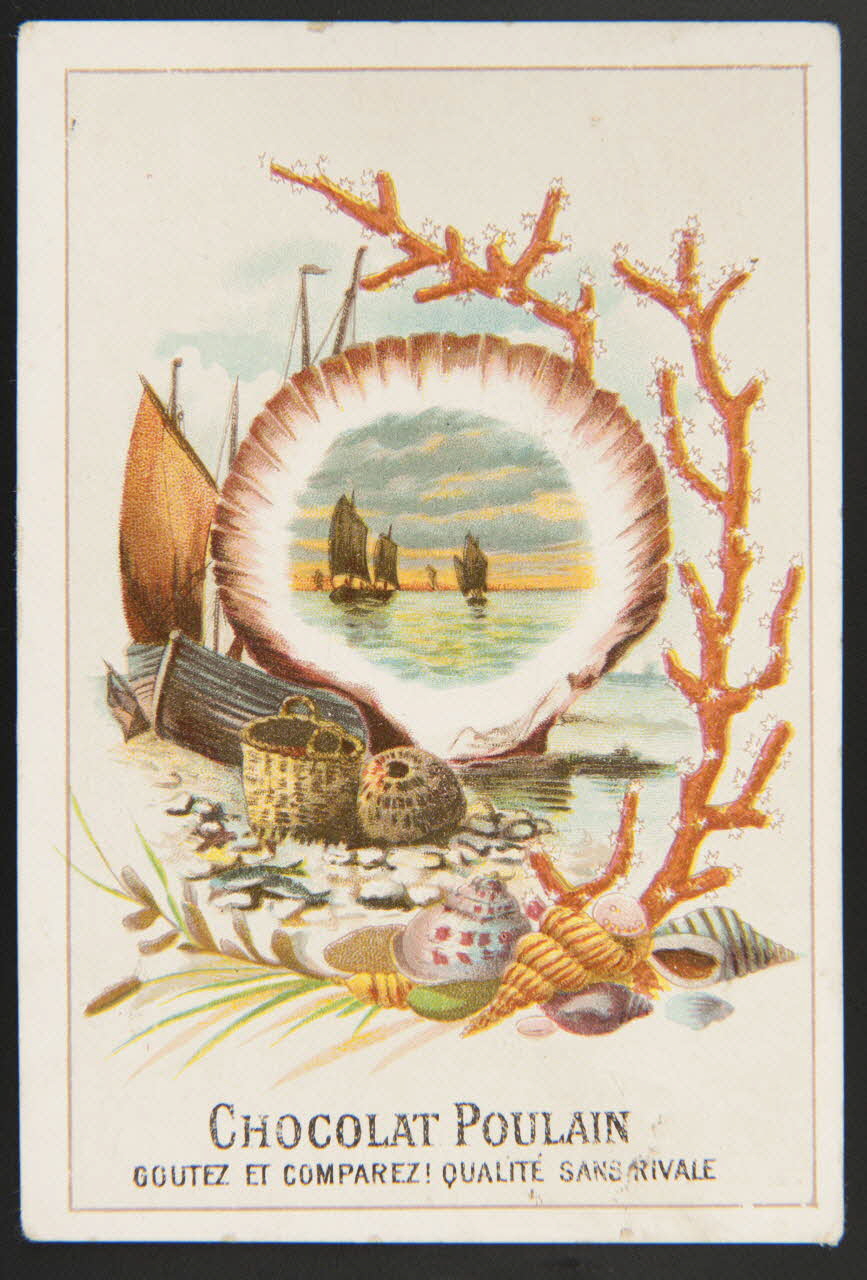 Gombert carte réclame chromo Paris 1890-1914 1995.1.3754.2 Photo