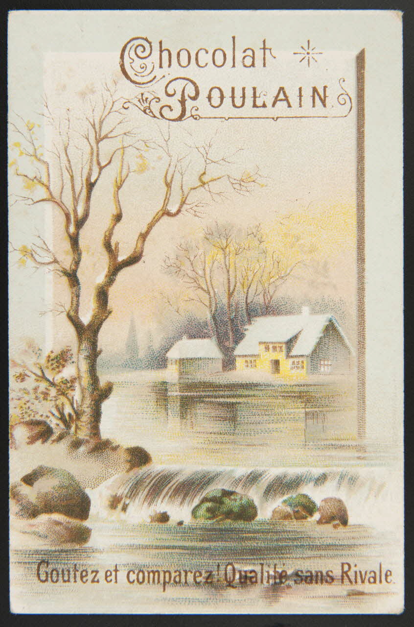 Gombert carte réclame chromo Paris 1890-1914 1995.1.3758.3 Photo