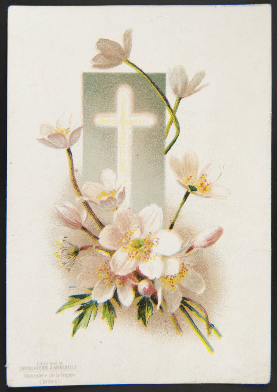 Gombert / Editions de la Chocolaterie d'Aiguebelle carte réclame chromo Aiguebelle 1890-1914 1995.1.3760.2 Photo