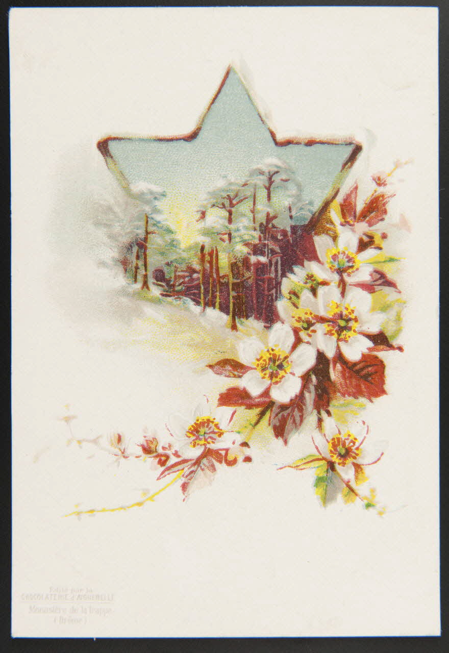 Gombert / Editions de la Chocolaterie d'Aiguebelle carte réclame chromo Aiguebelle 1890-1914 1995.1.3778.1 Photo