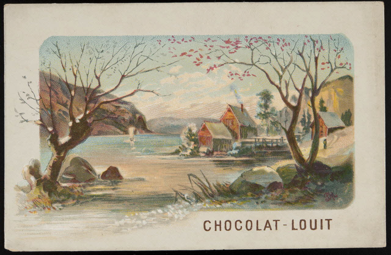 Gombert carte réclame chromo Paris 1890-1914 1995.1.3786.5 Photo