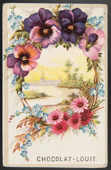 Gombert carte réclame chromo Paris 1890-1914 1995.1.3787.2 Photo