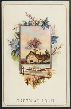Gombert carte réclame chromo Paris 1890-1914 1995.1.3789.1 Photo