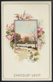 Gombert carte réclame chromo Paris 1890-1914 1995.1.3789.2 Photo