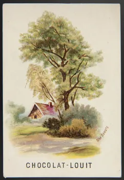 Gombert carte réclame chromo Paris 1890-1914 1995.1.3790.3 Photo