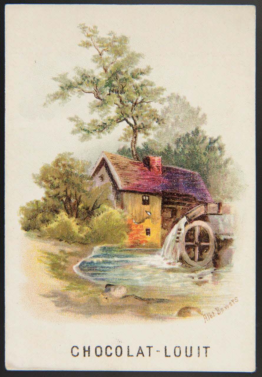 Gombert carte réclame chromo Paris 1890-1914 1995.1.3790.4 Photo