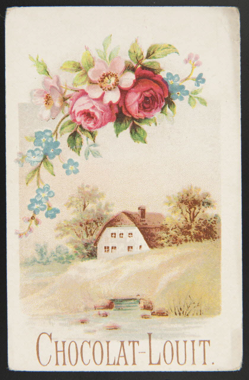 Gombert carte réclame chromo Paris 1890-1914 1995.1.3791.1 Photo