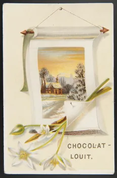 Gombert carte réclame chromo Paris 1890-1914 1995.1.3794.2 Photo