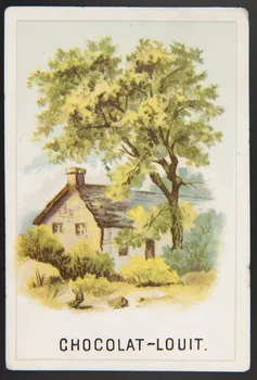 Gombert carte réclame chromo Paris 1890-1914 1995.1.3795.1 Photo