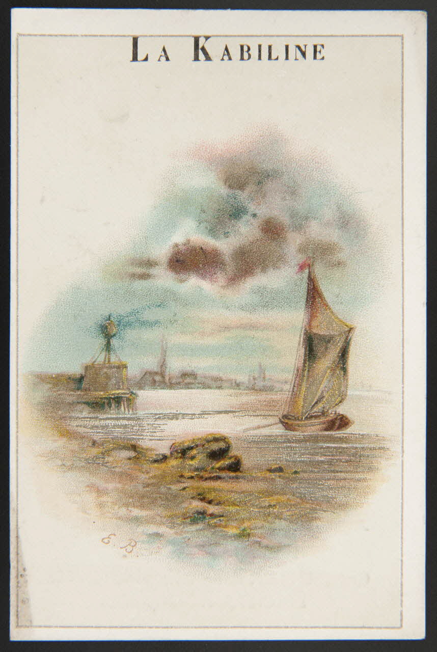 Gombert carte réclame chromo Paris 1890-1914 1995.1.3802.5 Photo