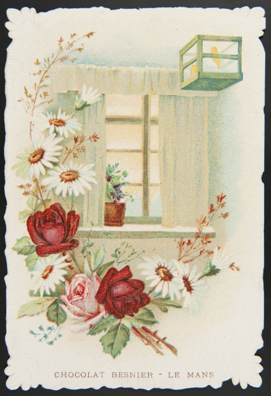 Gombert carte réclame chromo Paris 1890-1914 1995.1.3806.1 Photo