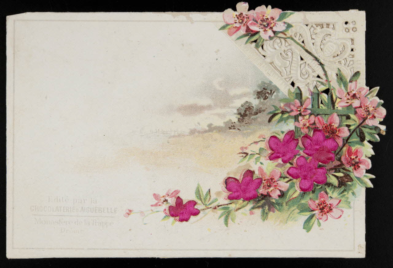 Gombert / Editions de la Chocolaterie d'Aiguebelle carte réclame chromo 1890-1914 1995.1.3813.2 Photo