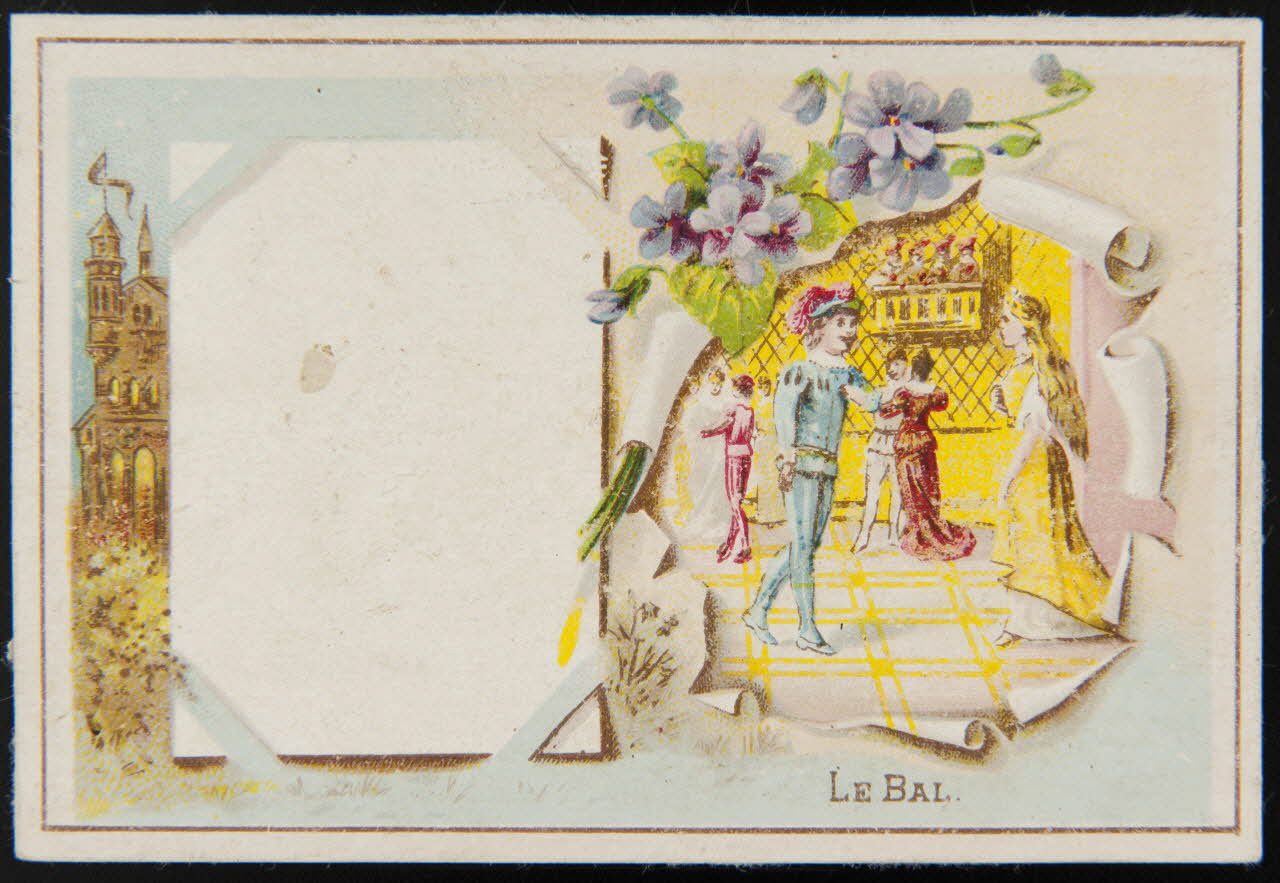 Gombert carte réclame chromo Paris 1890-1914 1995.1.3820.1 Photo