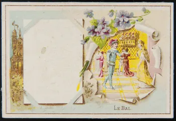 Gombert carte réclame chromo Paris 1890-1914 1995.1.3820.1 Photo