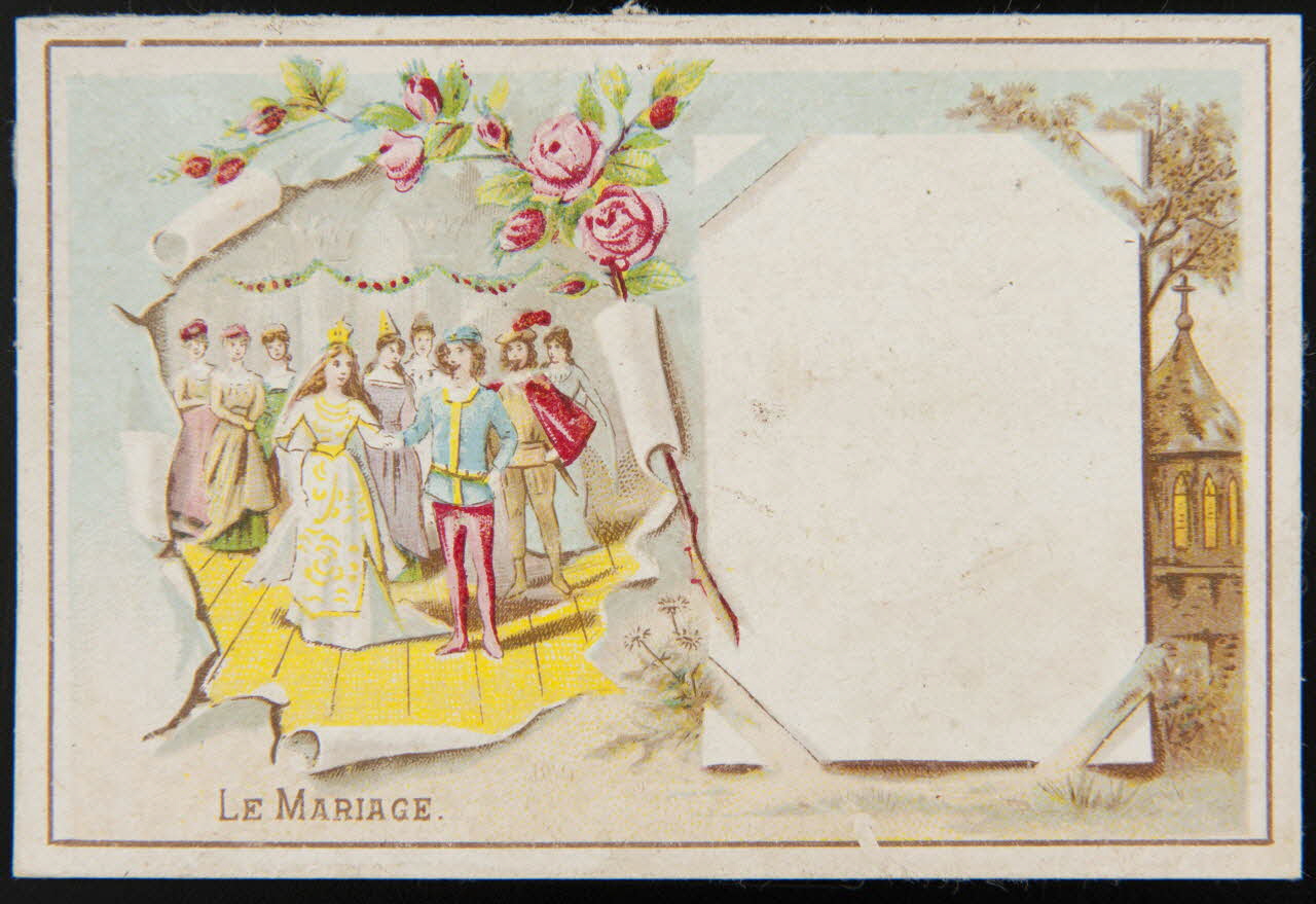 Gombert carte réclame chromo Paris 1890-1914 1995.1.3820.2 Photo