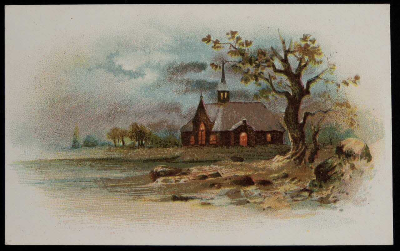 Gombert carte réclame chromo Paris 1890-1914 1995.1.3827.1 Photo