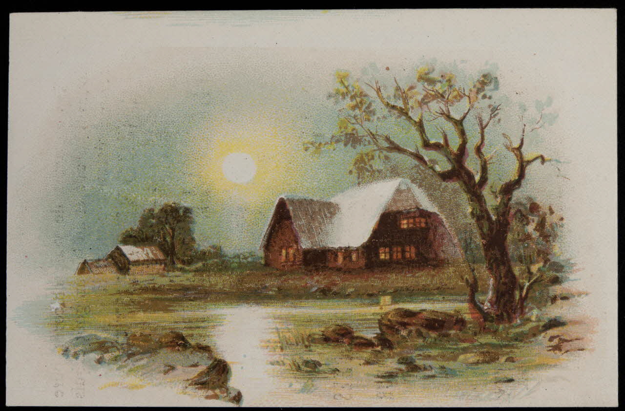 Gombert carte réclame chromo Paris 1890-1914 1995.1.3827.2 Photo