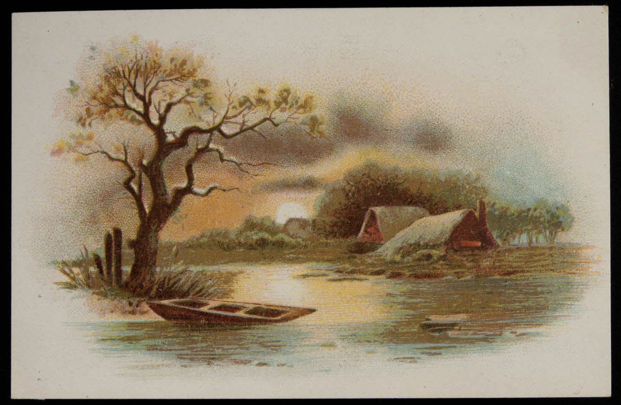 Gombert carte réclame chromo Paris 1890-1914 1995.1.3827.3 Photo