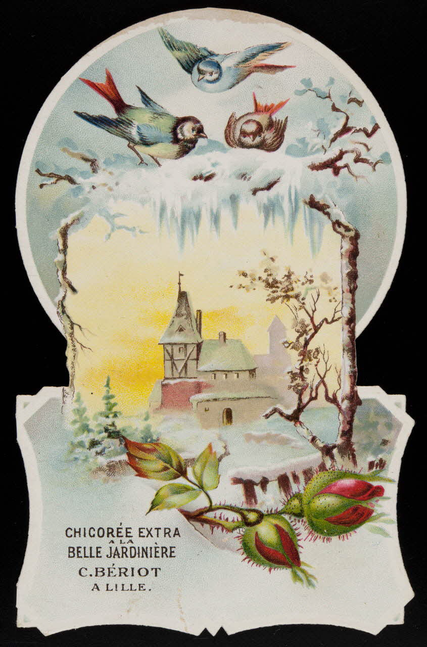 Gombert carte réclame chromo Paris 1890-1914 1995.1.3828.2 Photo