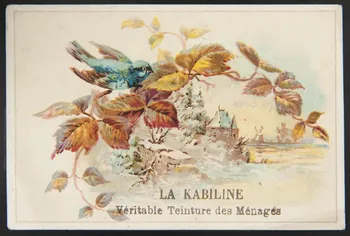 Gombert carte réclame chromo Paris 1890-1914 1995.1.3839.1  Photo
