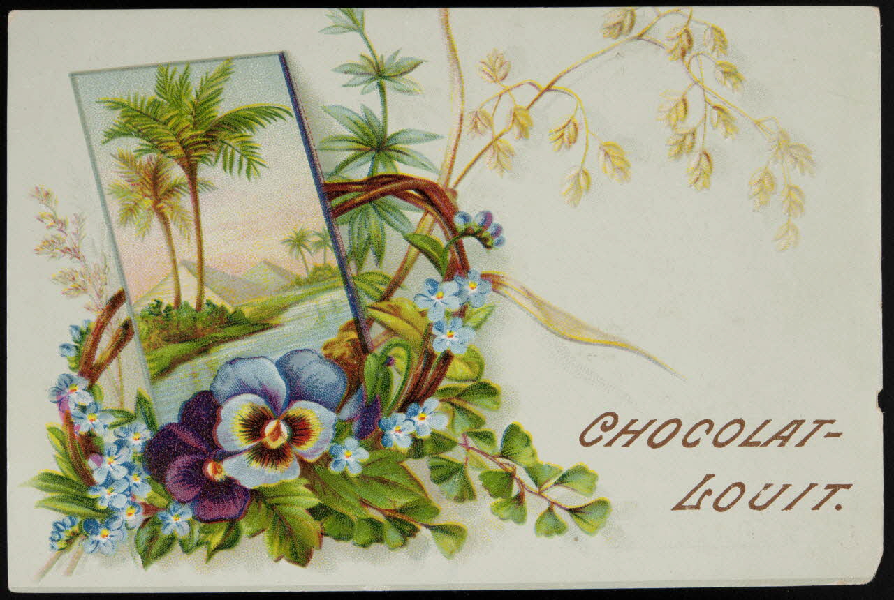 Gombert carte réclame chromo Paris 1886-1887 1995.1.3840.1 Photo
