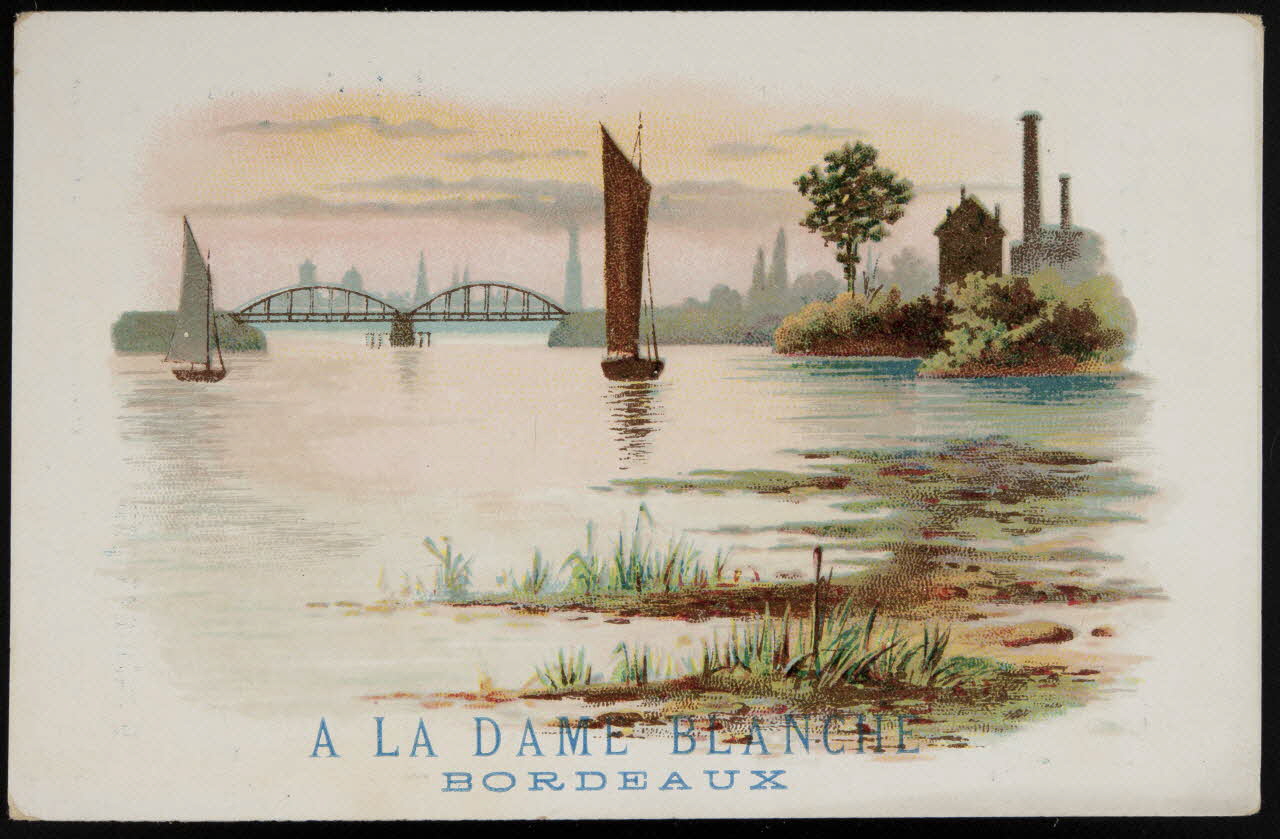 Gombert (éditeur), Lecocq G carte réclame chromo Amiens 1890-1914 1995.1.3841.1 Photo