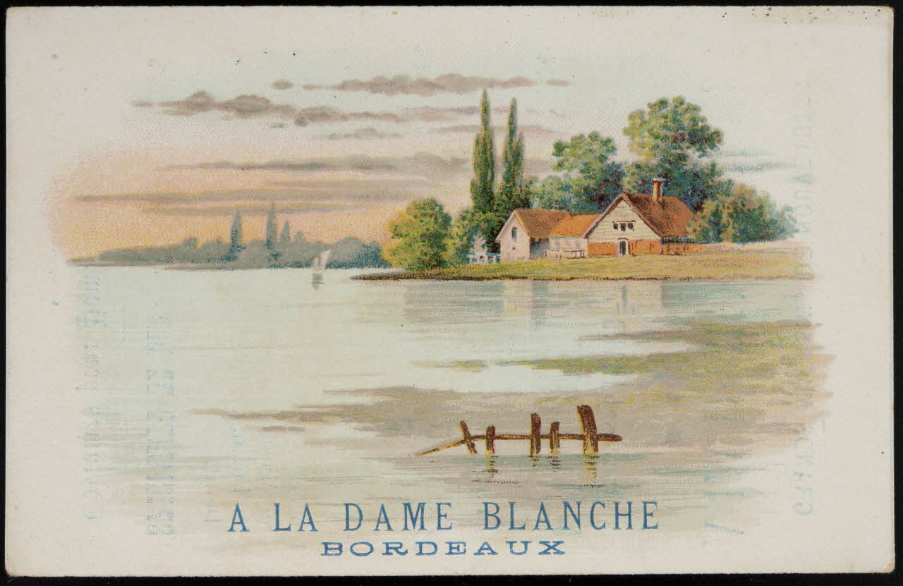 Gombert (éditeur), Lecocq G carte réclame chromo Amiens 1890-1914 1995.1.3841.2 Photo