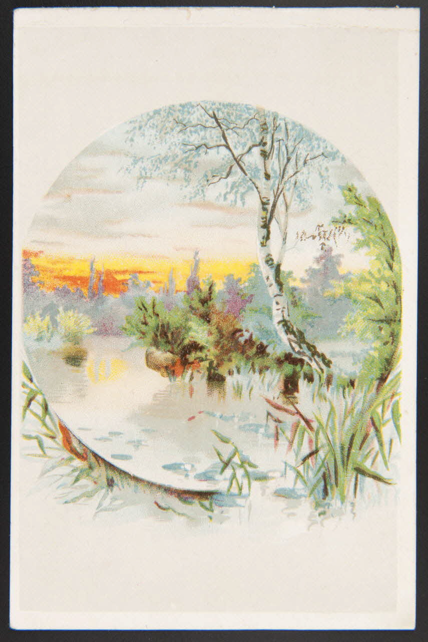 Gombert carte réclame chromo Paris 1890-1914 1995.1.3842.3 Photo