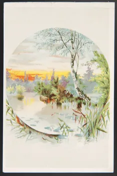 Gombert carte réclame chromo Paris 1890-1914 1995.1.3842.3  Photo