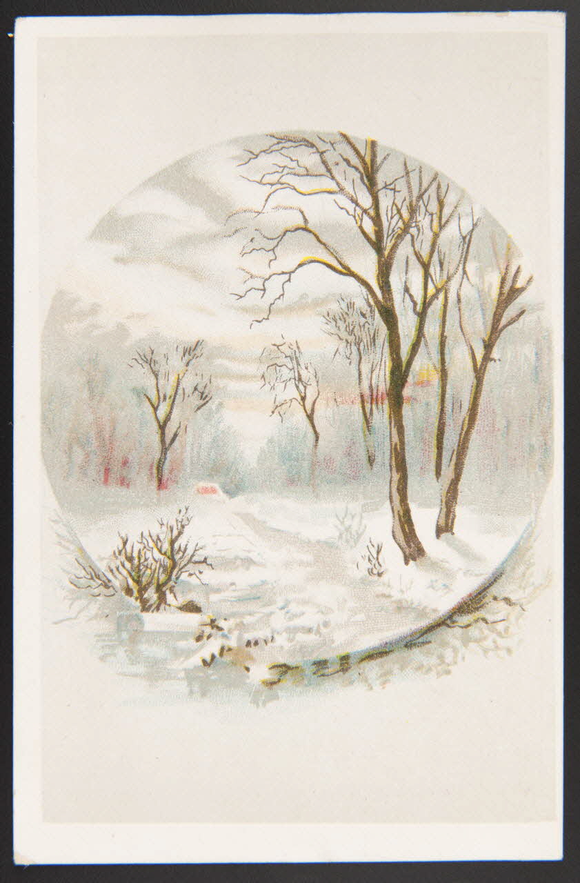 Gombert carte réclame chromo Paris 1890-1914 1995.1.3842.4 Photo