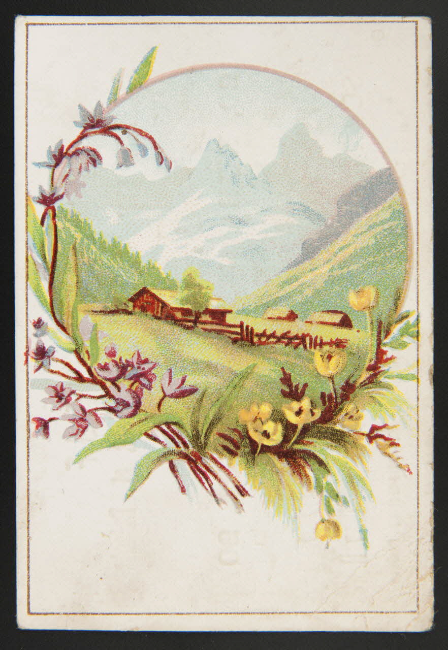 Gombert (éditeur), Dufour L. carte réclame chromo Reims 1890-1914 1995.1.3845.2 Photo