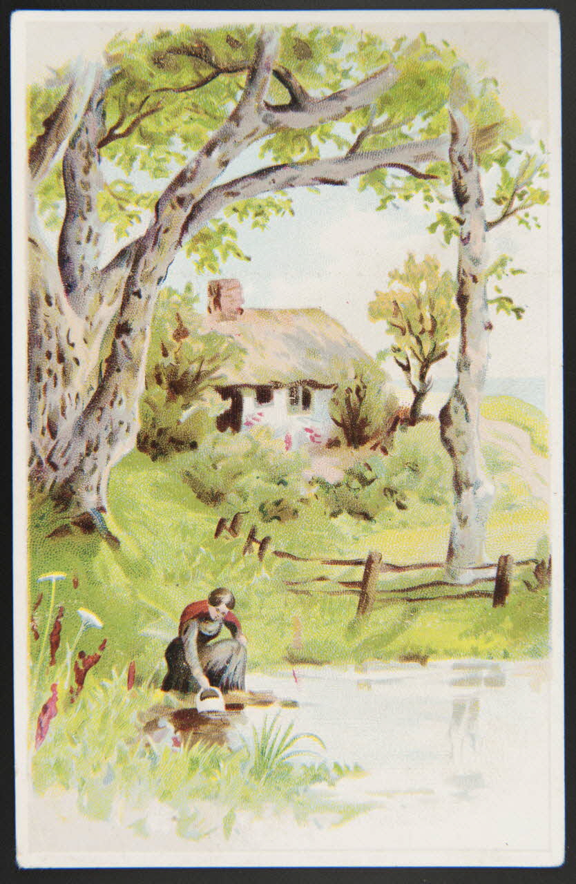 Gombert carte réclame chromo Paris 1890-1914 1995.1.3847.2 Photo