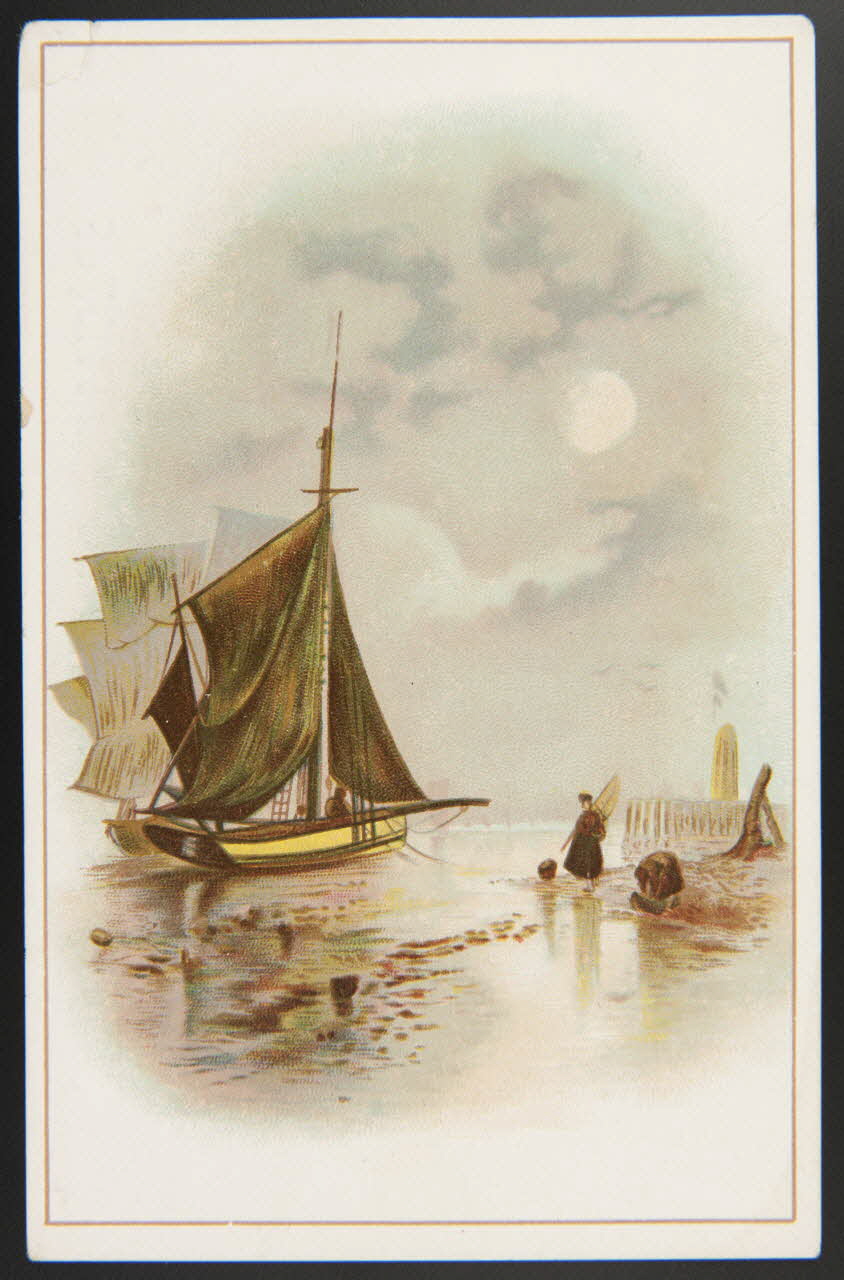 Gombert carte réclame chromo Paris 1890-1914 1995.1.3850.1 Photo