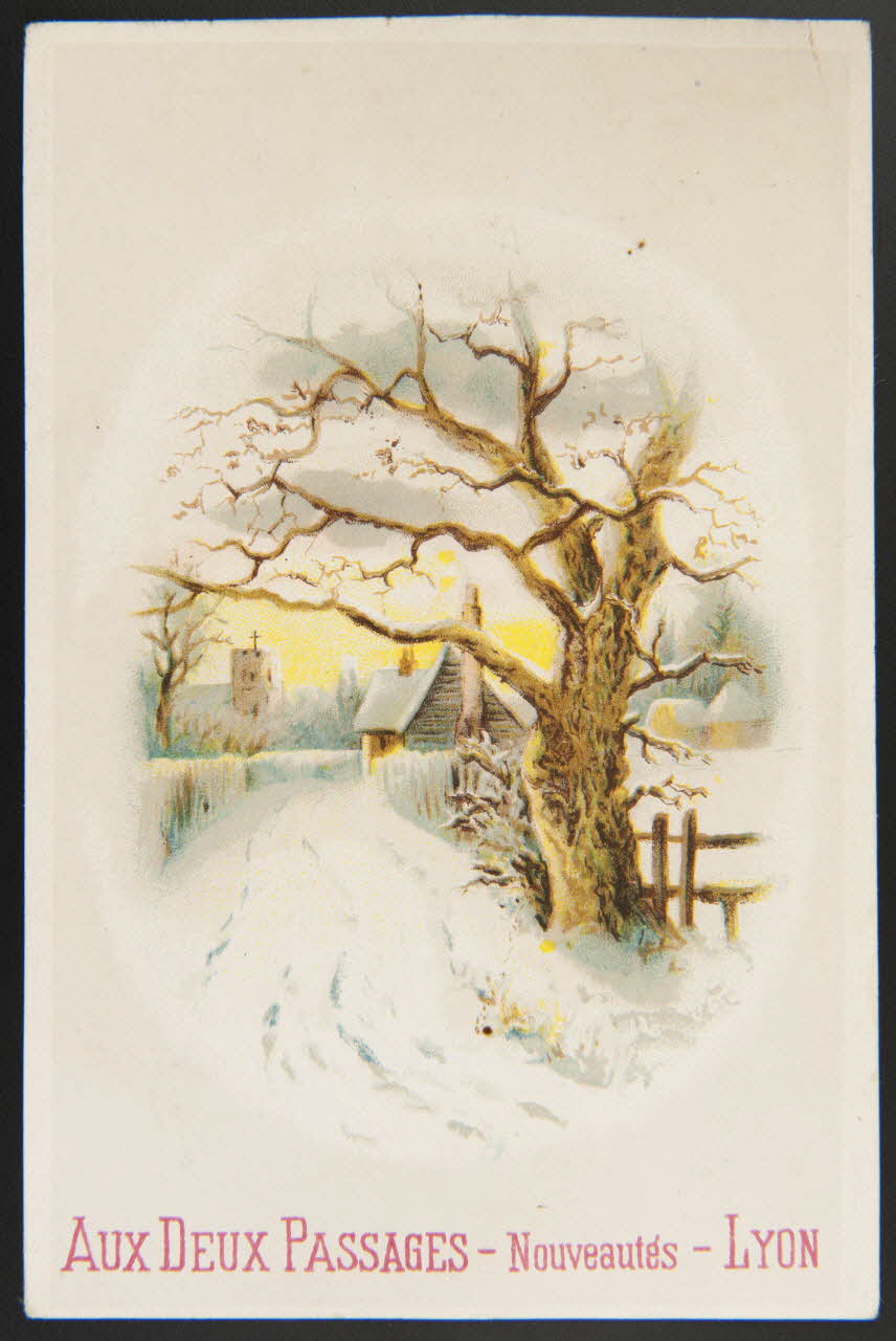 Gombert carte réclame chromo Paris 1890-1914 1995.1.3852.3 Photo