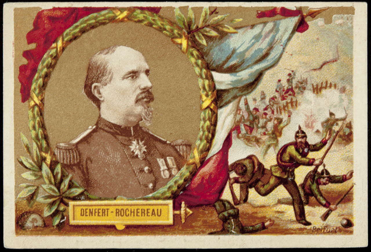 Dessain carte réclame chromo Liège 1914 1995.1.3900.10 Photo