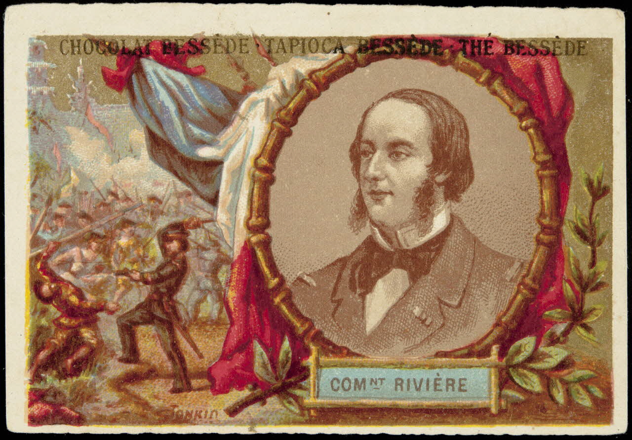 Dessain carte réclame chromo Liège 1882 1995.1.3900.8 Photo