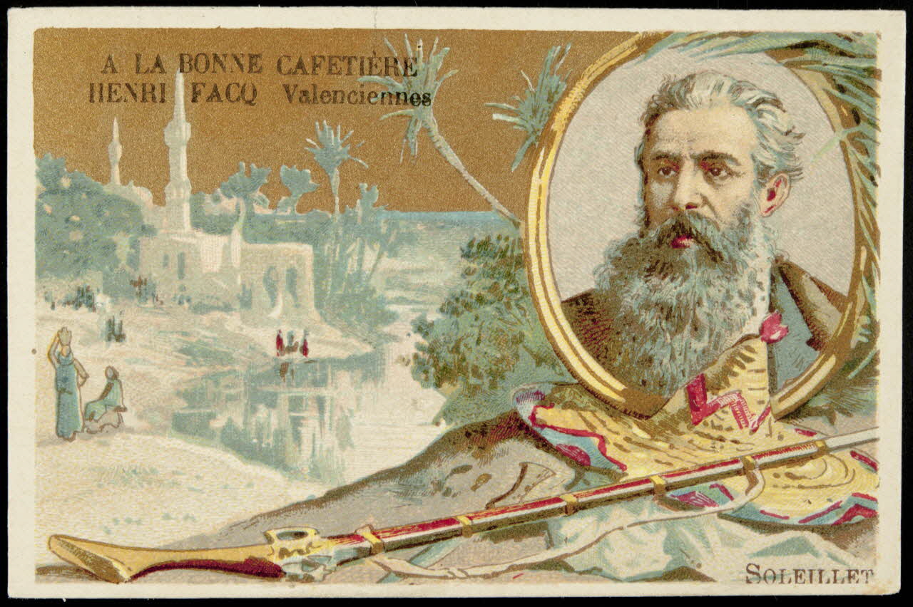 Dessain carte réclame chromo Liège 1886 1995.1.3901.3 Photo