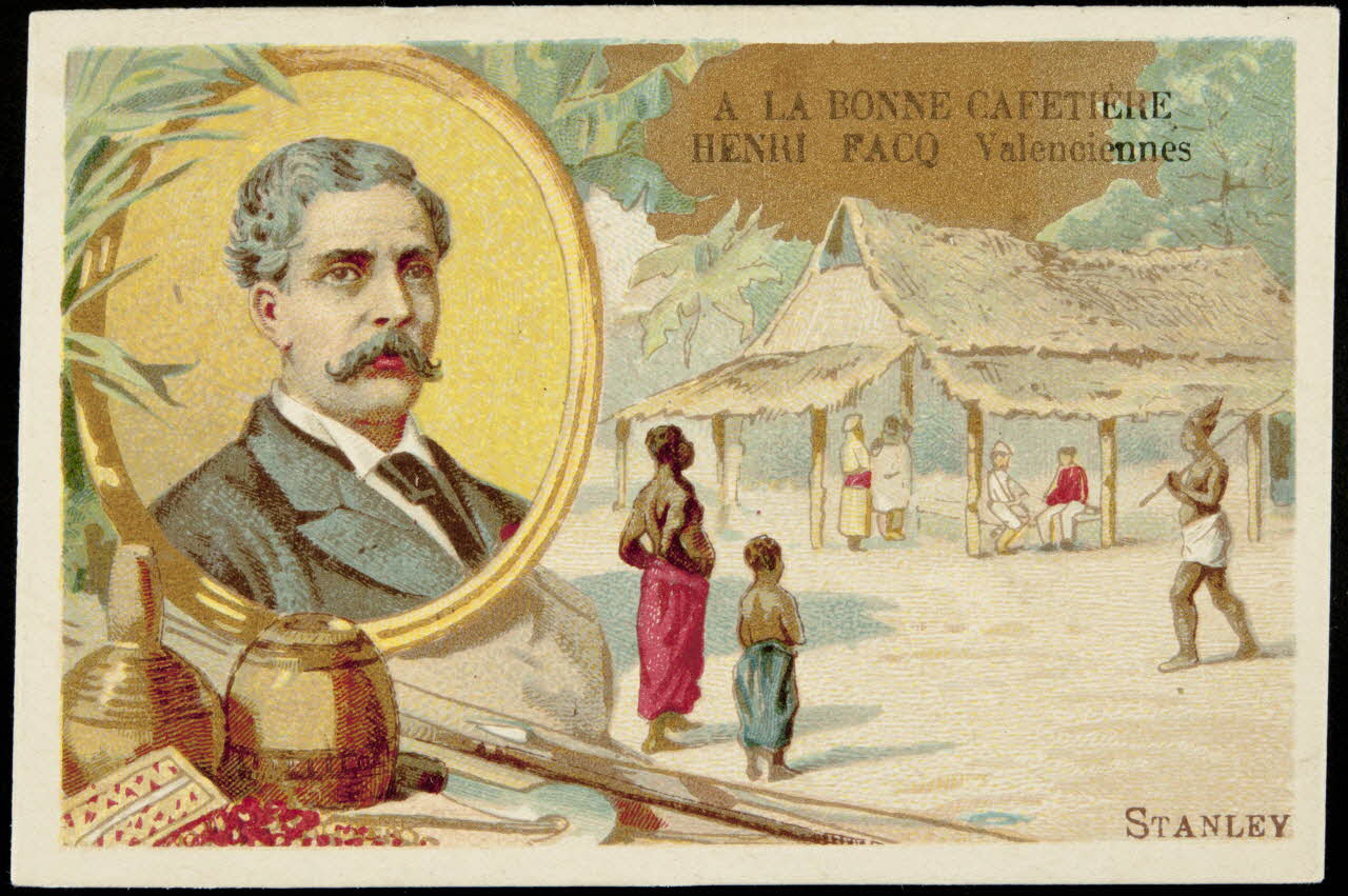 Dessain carte réclame chromo Liège 1914 1995.1.3901.4 Photo