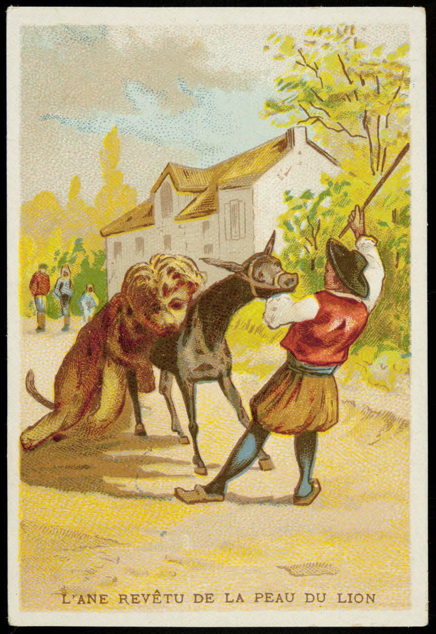 Dessain carte réclame chromo Liège 1914 1995.1.3906.1 Photo