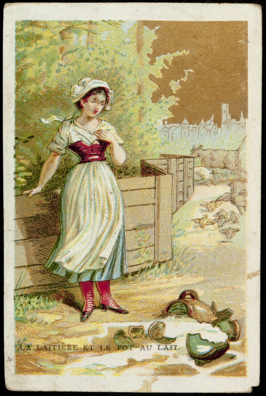 Dessain carte réclame chromo Liège 1914 1995.1.3906.10 Photo