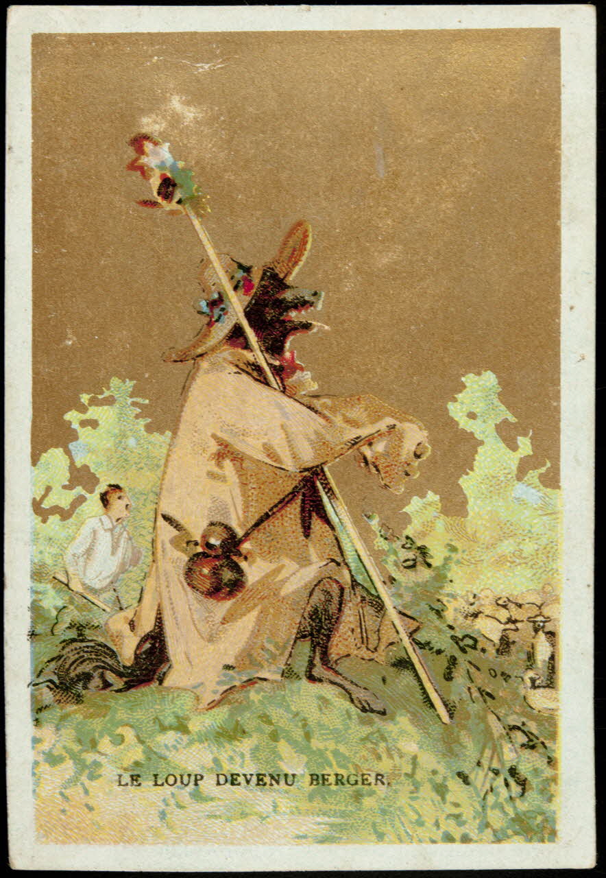 Dessain carte réclame chromo Liège 1914 1995.1.3906.11 Photo