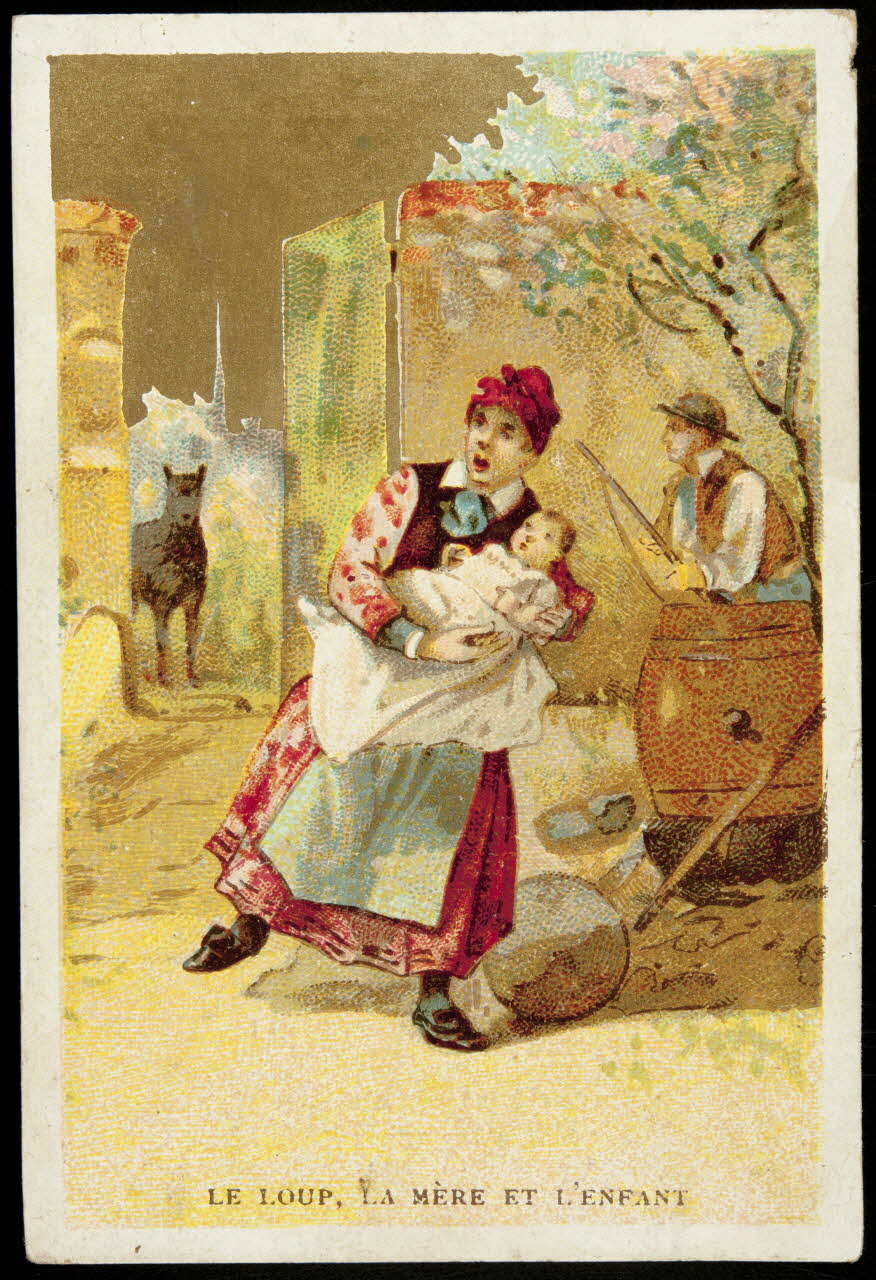 Dessain carte réclame chromo Liège 1914 1995.1.3906.12 Photo