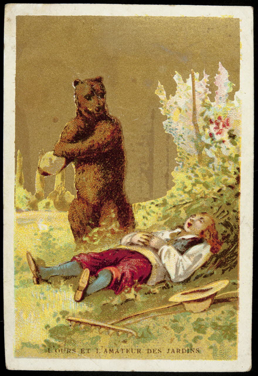 Dessain carte réclame chromo Liège 1914 1995.1.3906.15 Photo